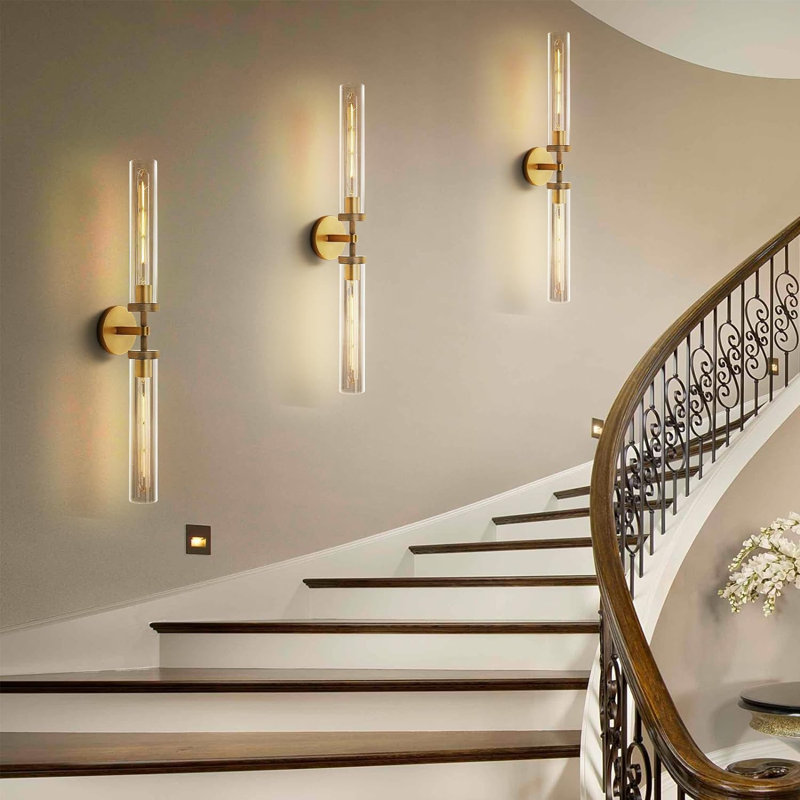 Longshore Tides Twining 2 - Light Wallchiere Armed Sconce Wall Mounted ... - Wall-Mounted Sconces For Luxury Apartment Interior Design